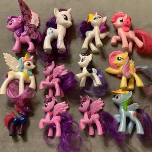 My little pony figures